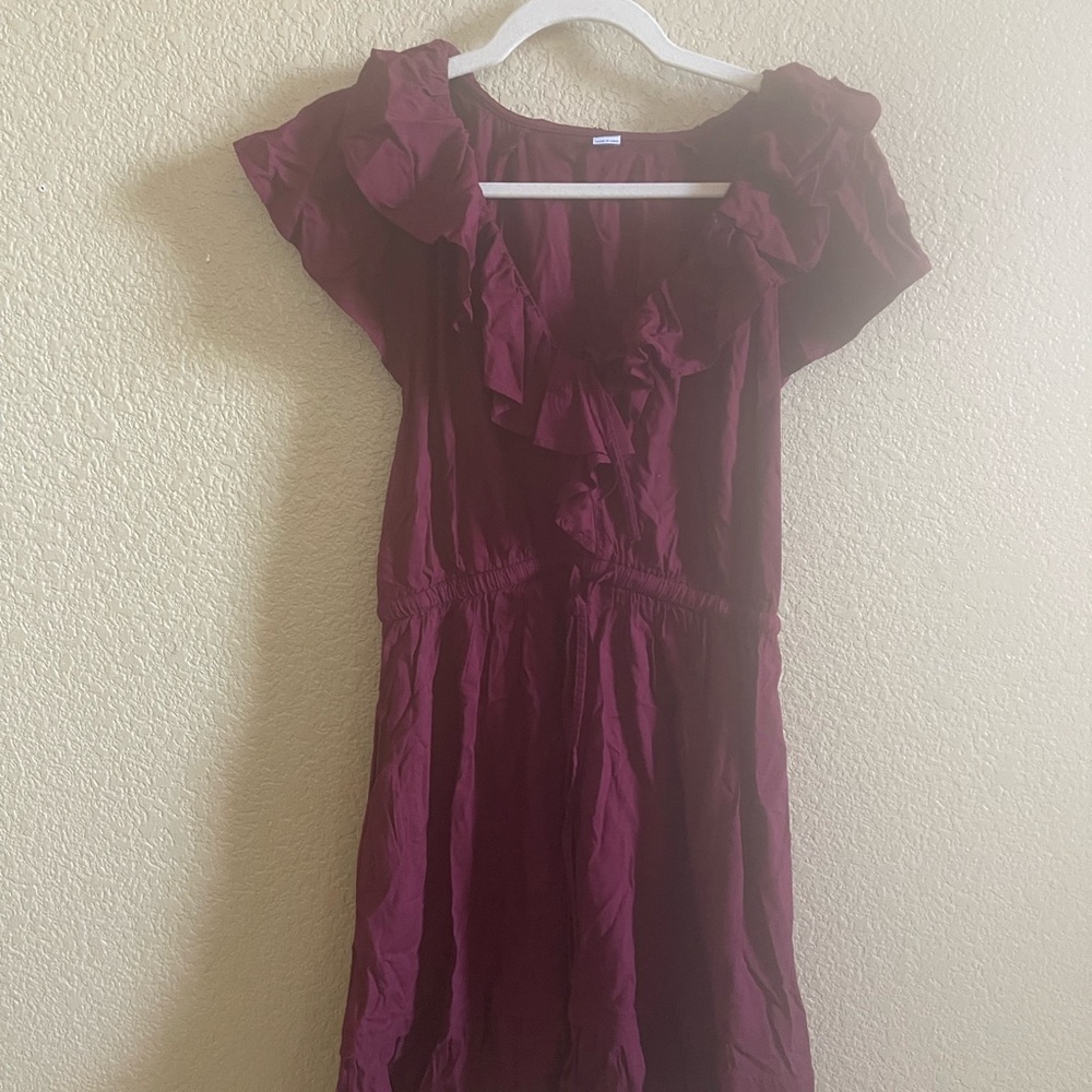 Old Navy Burgundy Mini Dress